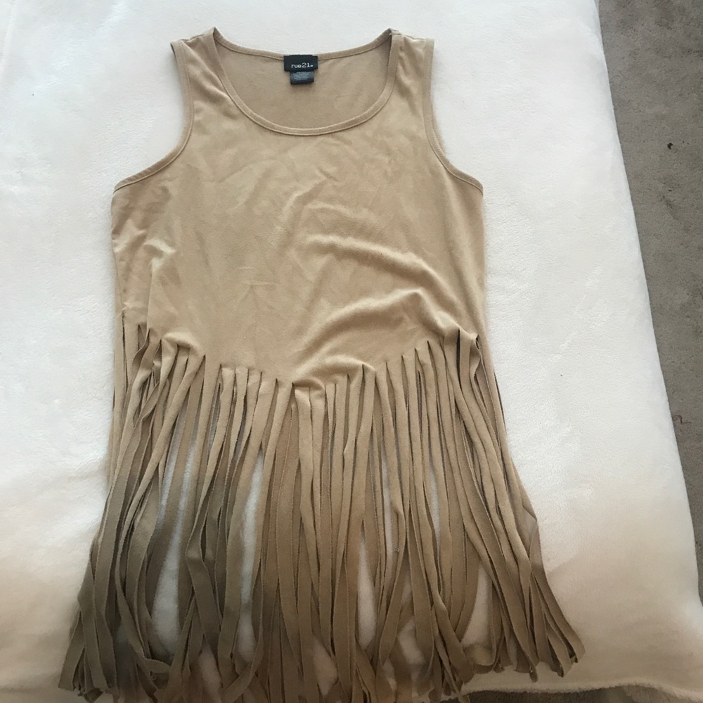 Rue21 Fringe Crop Top